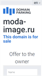 Mobile Screenshot of moda-image.ru